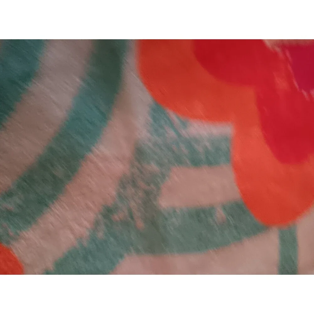 Coppertone Sunscreen Sun Tan Lotion Beach Towel Floral Hawaiian Look Hibiscus